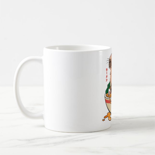Caneca De Café Capybara Ramen (Esquerda)