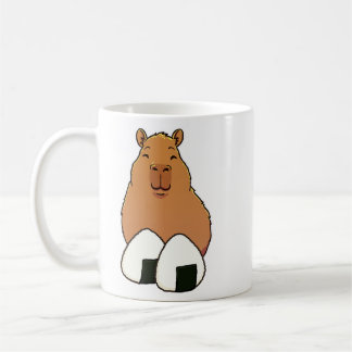 Caneca De Café Capybara Rice Balls