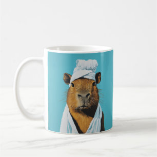 Caneca De Café Capybara Spa Day