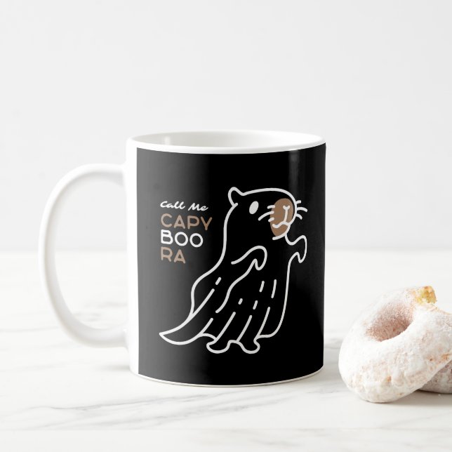 Caneca De Café Capyboora (Com Donut)