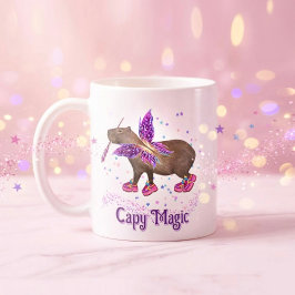 Caneca De Café Capyfairy