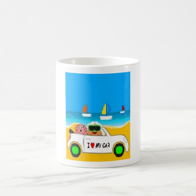 Caneca De Café Car of Pou (Centro)