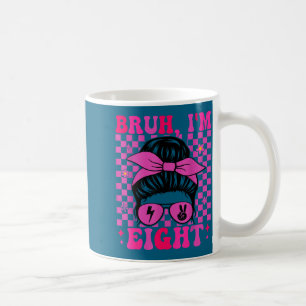 Caneca De Café Cara aniversariante 8 8 anos meninas descoladas 8
