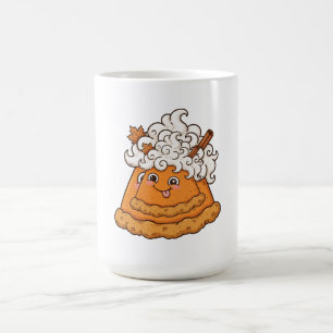 Caneca De Café Cara de Abóbora Divertida de Ação de Graças Café