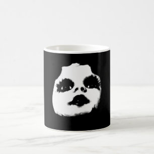 Caneca De Café Cara de Boneca Única