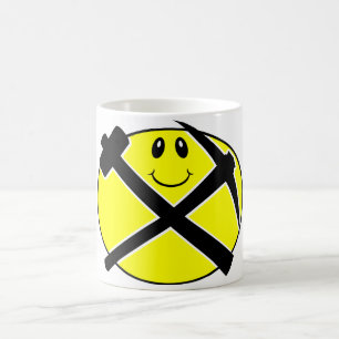 Caneca De Café Cara de sorriso Drinkware de Rockhound