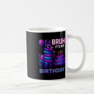 Caneca De Café Cara, É Meu Aniversário Llama Engraçado Pinata Gar