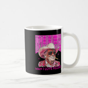 Caneca De Café Cara, Eu Adoro Felons, Engraçado Pink Trump 2024 P