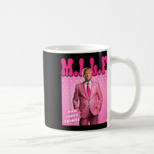 Caneca De Café Cara, Eu Adoro Felons, Engraçado Pink Trump 2024 P