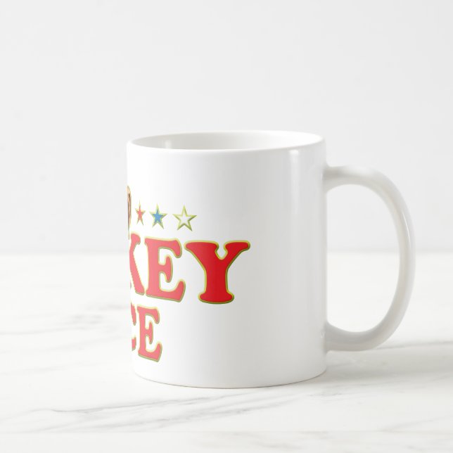 Caneca De Café Cara Funky do macaco (Direita)