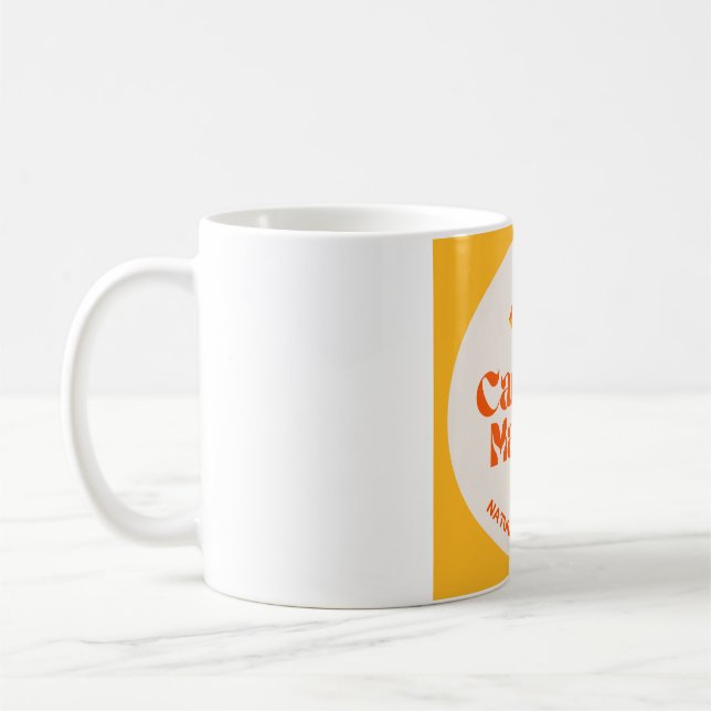 Caneca De Café Cara & Manos Natural Cosmetics Orange L Mug, 11 oz (Esquerda)