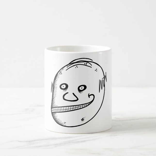 Caneca De Café Cara sombrio (Centro)