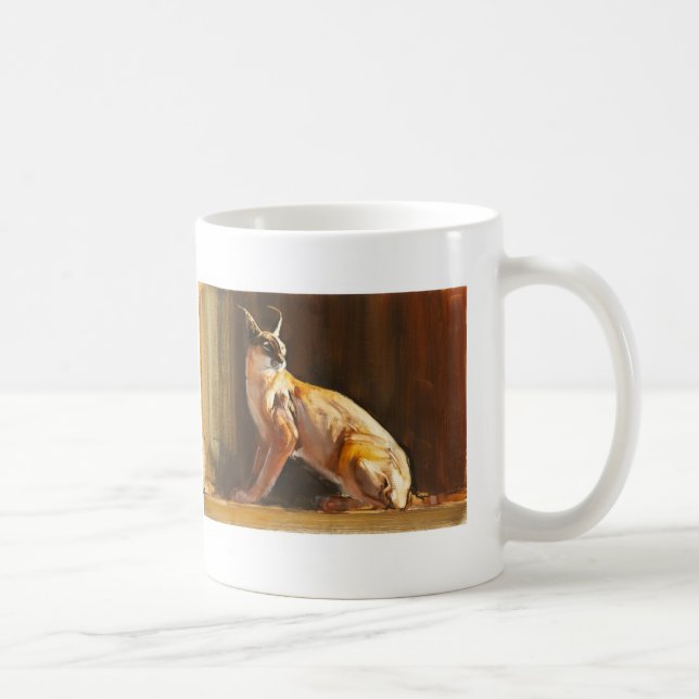 Caneca De Café Caracal árabe 2010 (Direita)