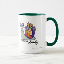 Caneca de Café Caracol do Jardim - Caneca de Chá D