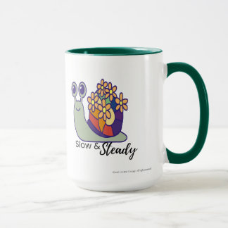 Caneca de Café Caracol do Jardim - Caneca de Chá D
