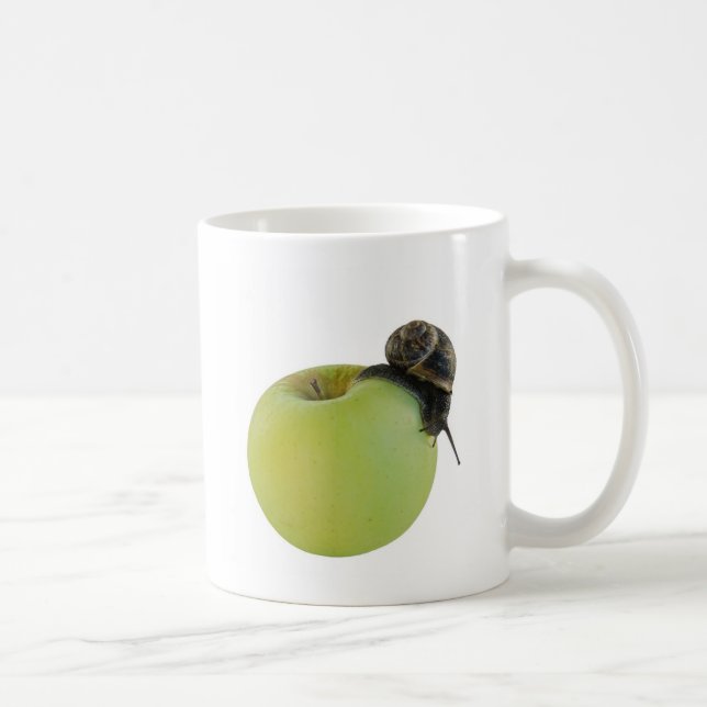 Caneca De Café Caracol e maçã (Direita)