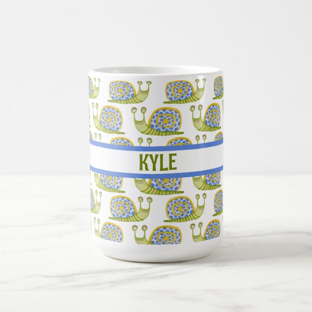 Caneca De Café Caracol Personalizado (Centro)