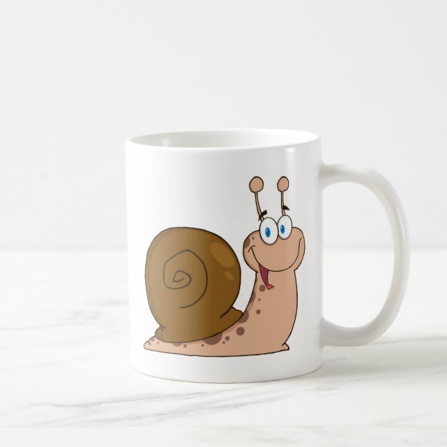 Caneca De Café Caracol super de sorriso (Direita)
