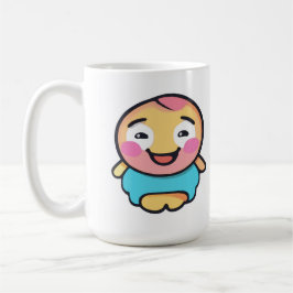 Caneca De Café Caractere Kawaii Adorável - Cartoon Bonito