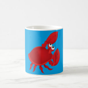 Caneca De Café Caranguejo vermelho