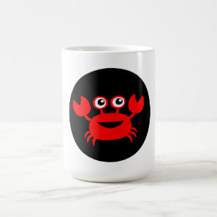 Caneca De Café Caranguejo Vermelho