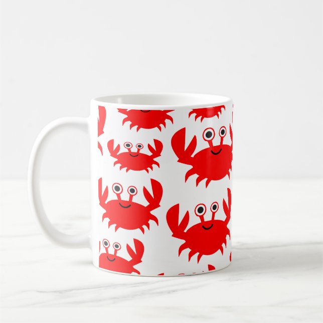 Caneca De Café Caranguejos-brancos (Esquerda)
