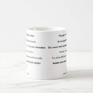Caneca De Café Caranguejos emocionais todos acima em seu negócio