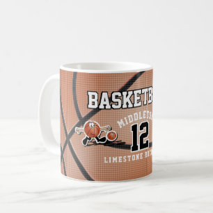 Caneca De Café Caras de basquete