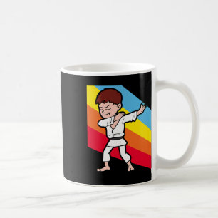 Caneca De Café Caratê Judô Jujutsu Taekwondo Kickboxing Dabbing D