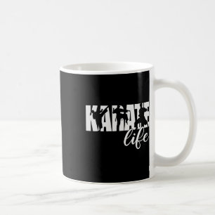 Caneca De Café Carate Life Trabalho de arte de Artes Marciais Tri