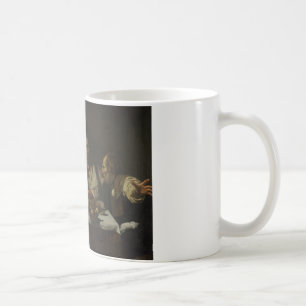 Caneca De Café Caravaggio - Ceia em Emaus