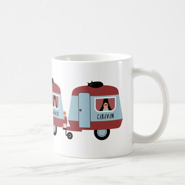 Caneca De Café Caravana (Direita)