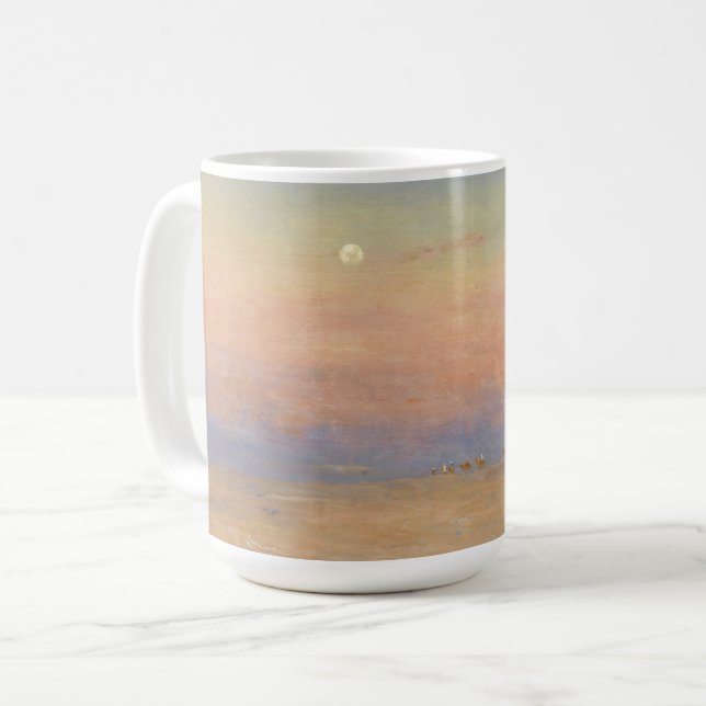Caneca De Café Caravana do deserto (Frente Esquerda)