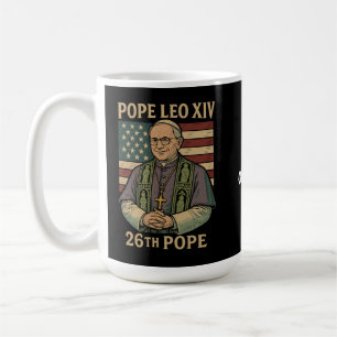 Caneca De Café Cardeal Robert Impede Pope Eleito Leo XIV