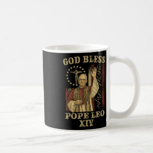 Caneca De Café Cardeal Robert Prevost Papa Leo Xiv 2