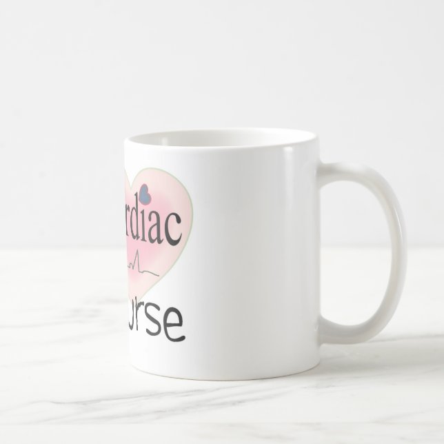 caneca de café cardíaca da enfermeira (Direita)