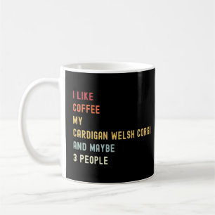 Caneca De Café Cardigan Welsh Corgi - Cachorro E Café