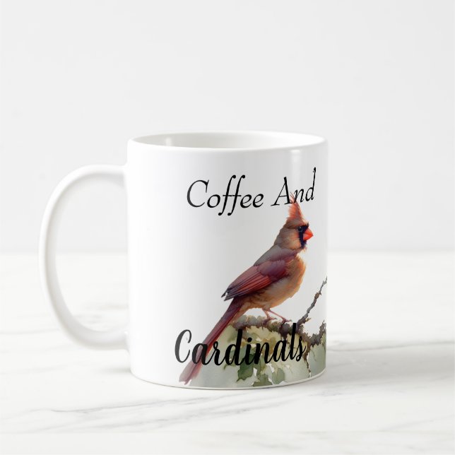 Caneca De Café Cardinais PERSONALIZAM (Esquerda)