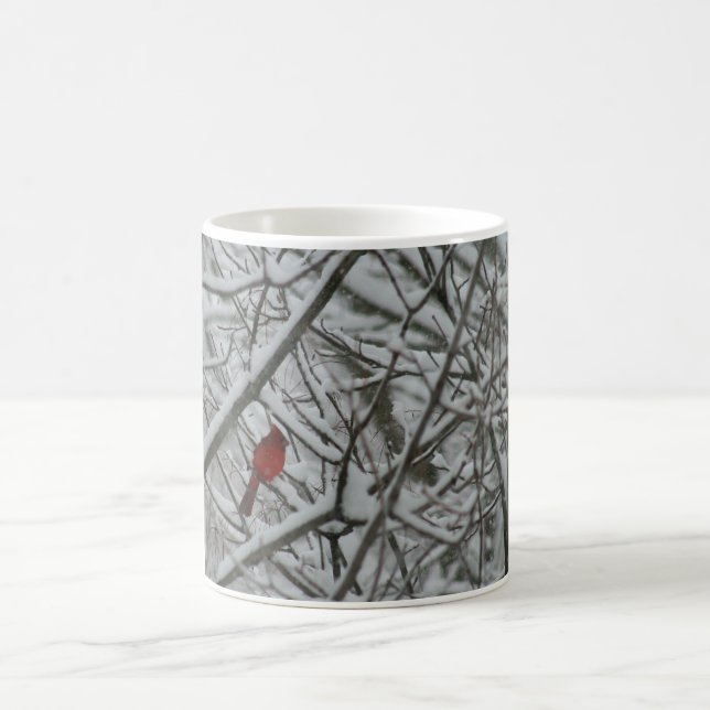 Caneca De Café Cardinal na Neve (Centro)