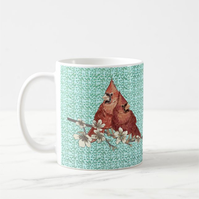 Caneca De Café Cardinals Branch Mug (Esquerda)