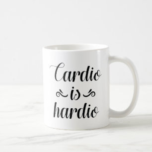 Caneca De Café Cardio Is Hardio