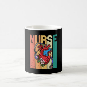 Caneca De Café Cardiologia Cardiologista Cardiografo Enfermeira P