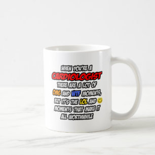 Caneca De Café Cardiologista. OMG WTF LOL