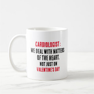 Caneca De Café Cardiologista, tratamos de assuntos do coração