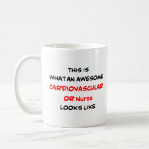 Caneca De Café cardiovascular ou enfermeiro, incrível