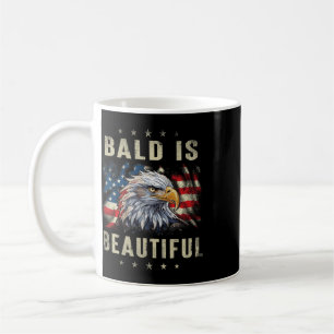 Caneca De Café Careca é Bela 4 De Julho Dia Da Independência Ame