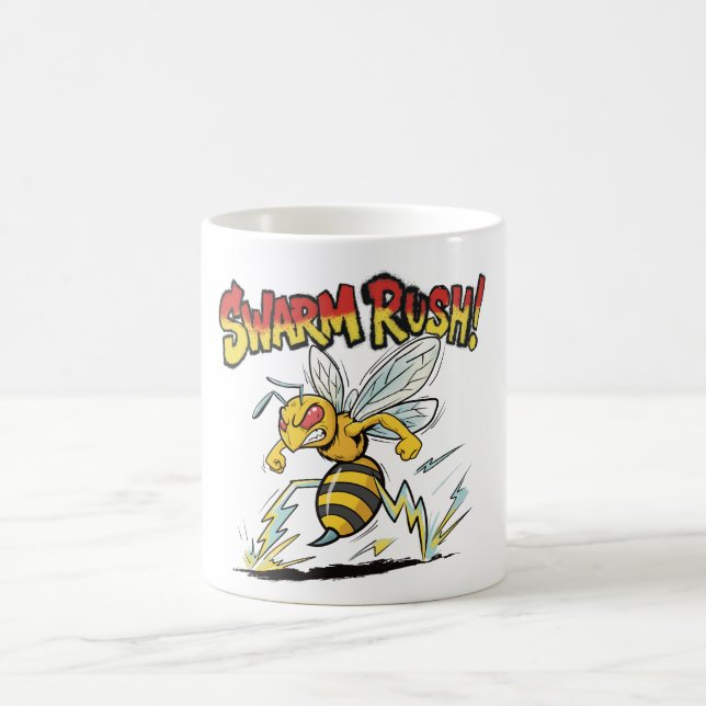 Caneca De Café Carga de Enxame (Centro)