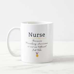 Caneca De Café Cargo Enfermeiro Funny