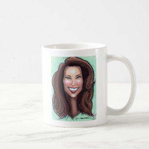Caneca De Café Caricatura de Kate Middleton