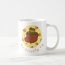 Caneca De Café Caricatura Grizzly Mug